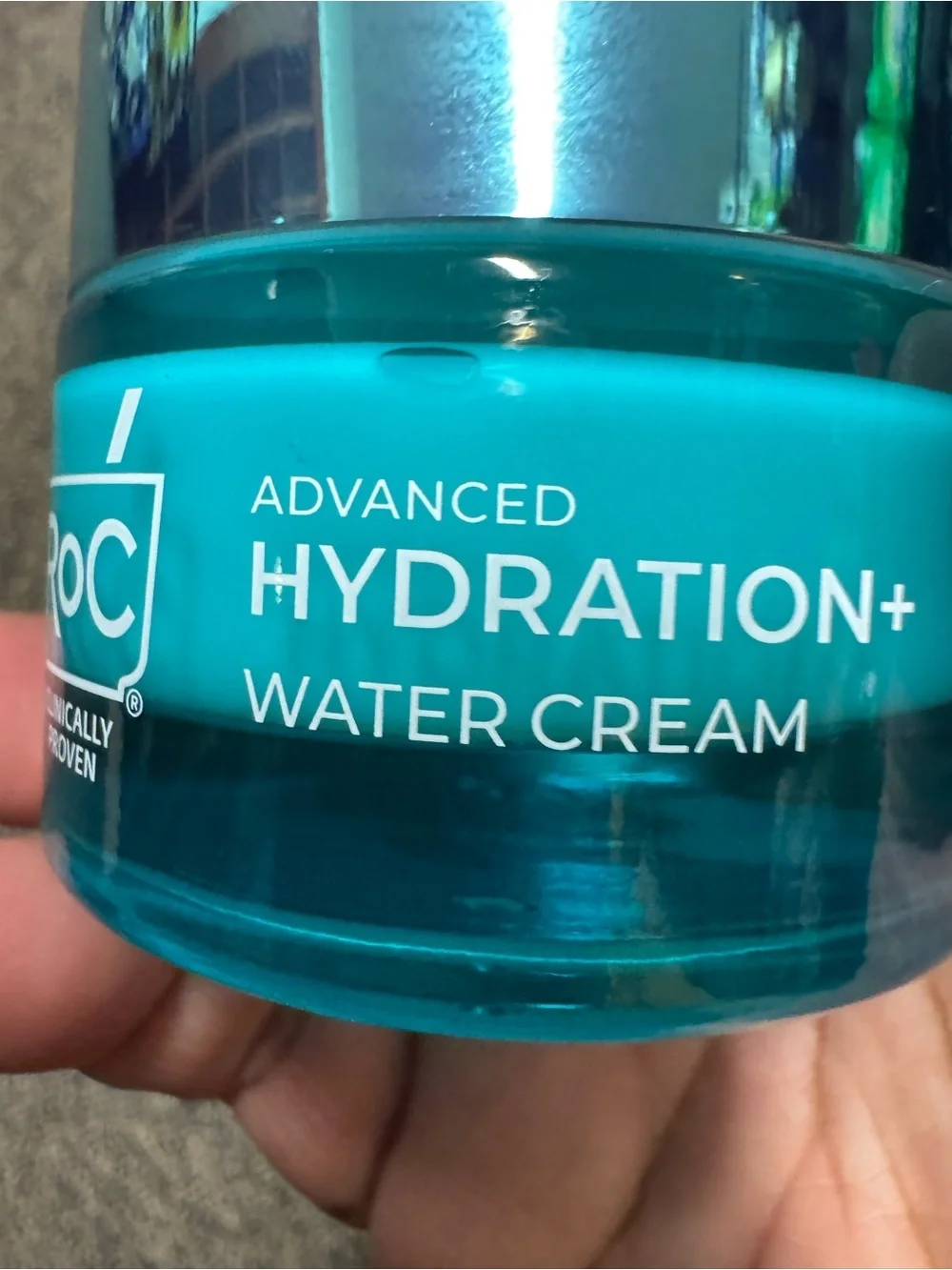 RoC Advanced Hydration+ Water Cream — Turquoise Moisturizer